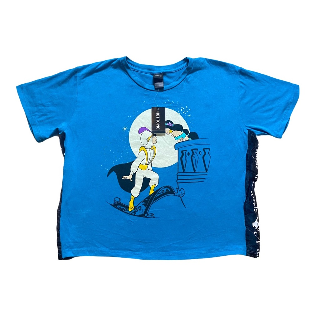 Disney Aladdin Blue Tee Shirt